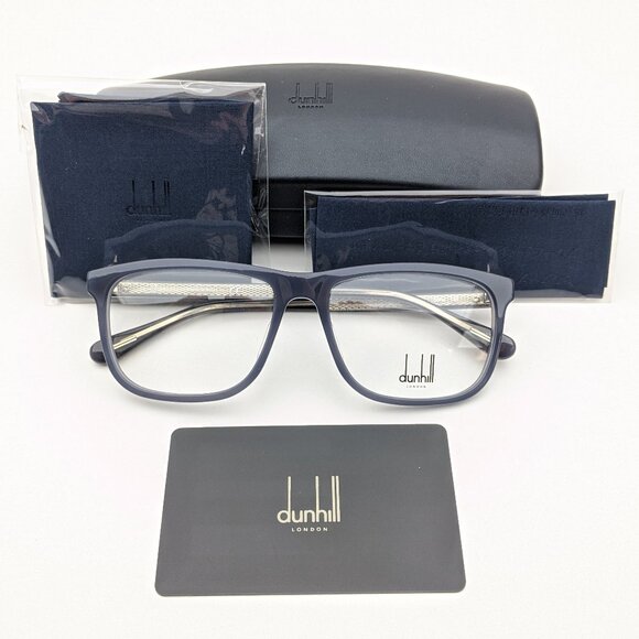 🕶️Made in Italy! Dunhill VDH063 Eyeglasses 55/16 145 | ALT230🕶️ - Picture 1 of 9